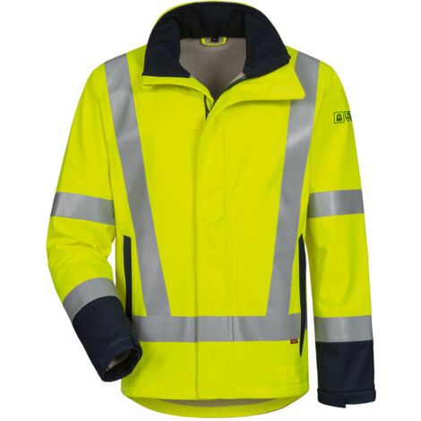 Gr .L (54/56) KAAPO MULTINORM WARNSCHUTZ SOFTSHELL-JACKE gelb KAAPO MULTINOR (1/2)