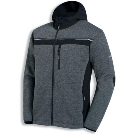Uvex Perfect Herren-Arbeitsjacke - Dunkelgraue Männer-Softshelljacke - Sportlich & Atmungsaktiv: L