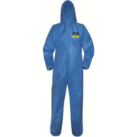 Uvex 8997610 Overall Disposable Coveralls blau M