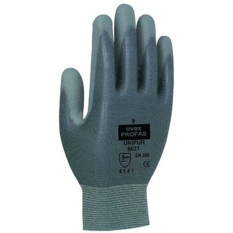 Uvex 6094410 Schutzhandschuhe unipur 6631 60944 Größe 10