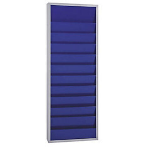 Eichner 9019-00202-08 Werkstattplaner  H1278xB554xT74 mm ultramarinblau, RAL 500 (1/2)