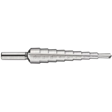 DORMER G314412 Stufenbohrer Bohrbereich 4-12mm HSS (1/2)