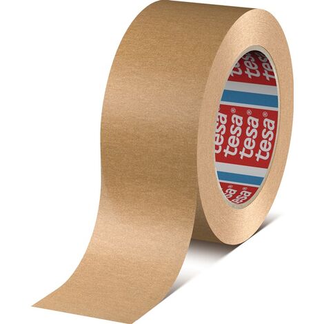 Verpackungsklebeband Papier tesapack® 4713 chamois L.50m B.50mm