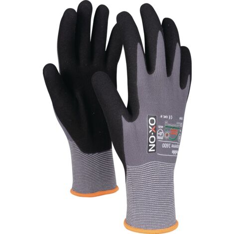 OX-ON 170.70 Handschuhe Flexible Supreme 1600 Größe 10 schwarz/hellgrau EN388 EN (1/10)
