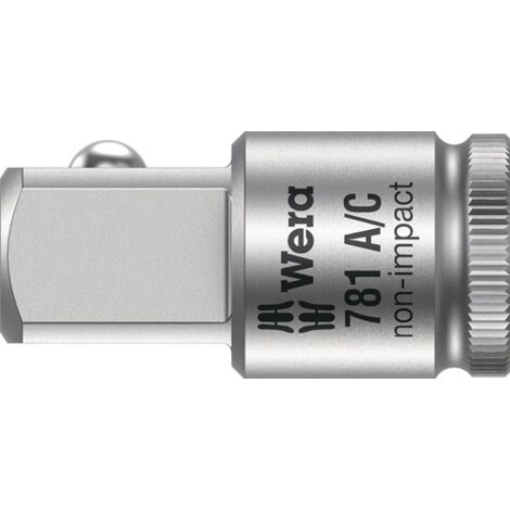 Wera 781 A/C 05042671001 Steckschlüssel-Bit-Einsatz  1/4 Zoll Antrieb 1/4" (6.3 mm)  1 St.