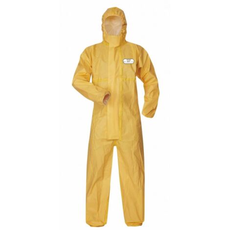 Gr .M (50/52) BLUMENTHAL SCHUTZANZUG gelb BLUMENTHAL PROTECTIVE SUIT