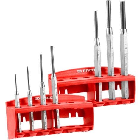 Facom 249.JS7 Splinttreiber mit Handgriff Set, 7-tlg