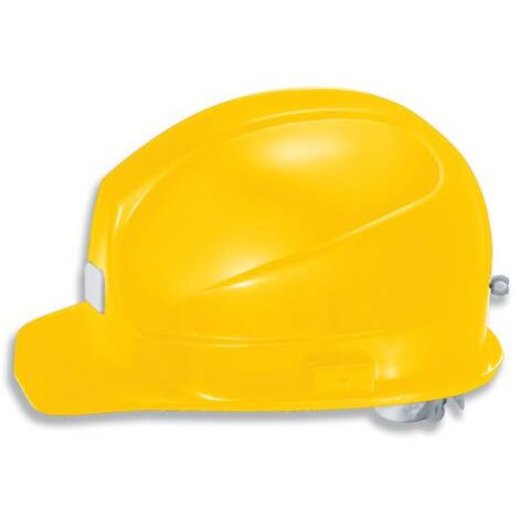 Schutzhelm uvex super boss 9755100 gelb mit Lüftungen