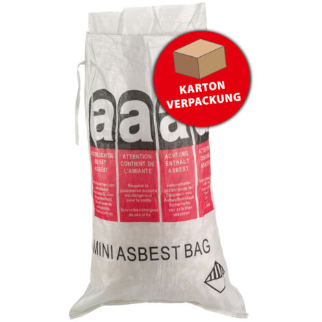 KARTON-MINI-ASBESTBAG 70 x 110 cm unbeschichtet, PE-Inliner TECTOR® 8472-10
