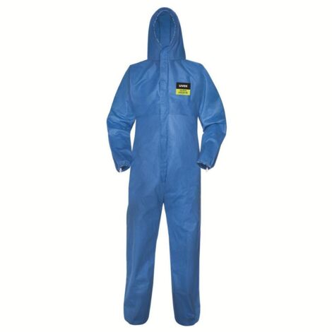 Uvex 8997612 Overall Disposable Coveralls blau XL