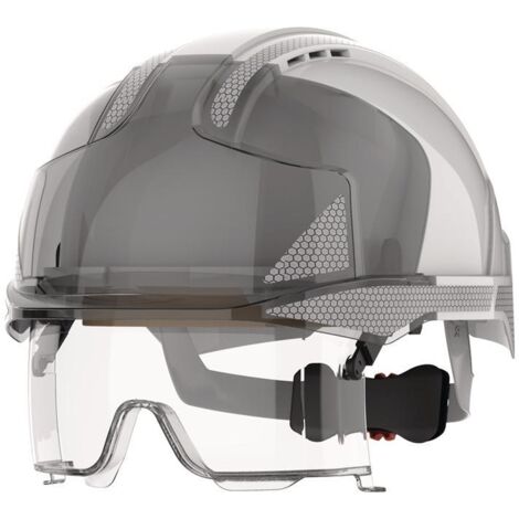 Industriekletterhelm EVO® VISTAlens® weiß/smoke ABS EN 397,EN 50365 JSP (1/2)