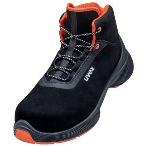 uvex 1 G2 Stiefel S2 schwarz, rot Weite 14 Gr. 42 (1/2)