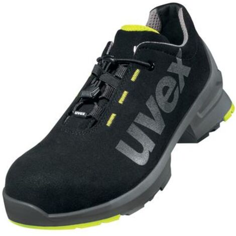 UVEX 1 Sicherheitshalbschuh 8544 schwarz/gelb S2 ESD SR Gr. 41 W12