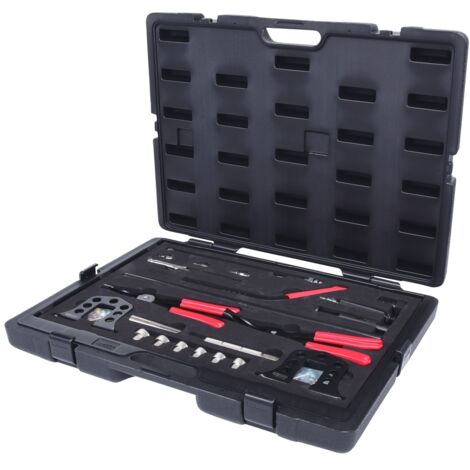 KS Tools 150.1100 Ventil Montage und Demontage Werkzeug-Satz, 25-tlg. (1/5)