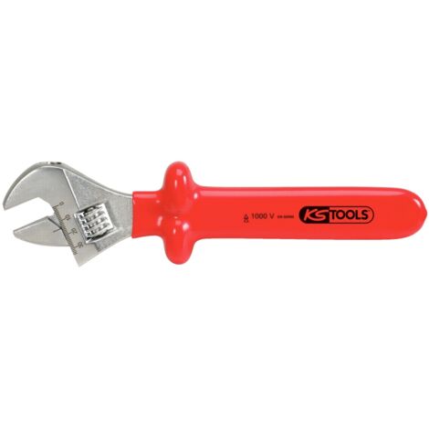 KS Tools 117.1253 Rollgabelschlüssel mit Schutzisolierung, 30mm