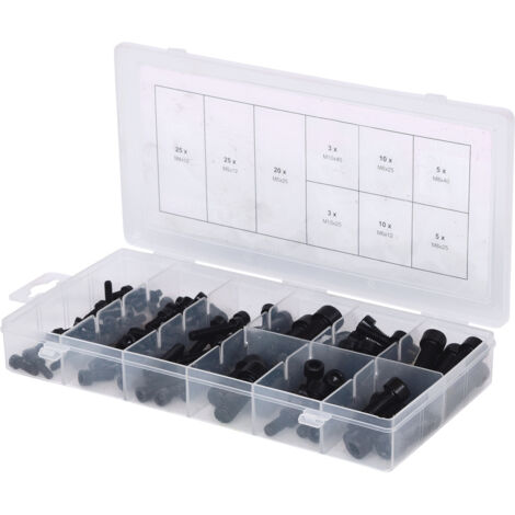KS Tools Sortiment Innensechskant-Schrauben, metrisch, 106-tlg