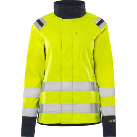Fristads 130238-171-XS Flamestat High Vis Damen Softshelljacke Kl. 3 4076 FSS Ul (1/2)