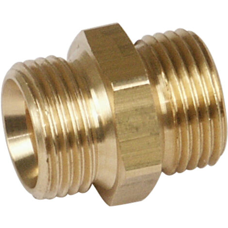 AIRCRAFT 2200127 Doppelnippel G 3/8'' x G 1/2'' (1/2)
