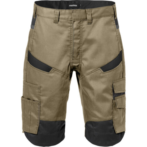 FRISTADS 129530-299 Shorts 2562 STFP Gr.C58 Khaki/Schwarz (1/2)