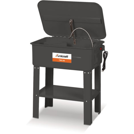 Unicraft Teilewaschgerät TWG 80 zum Reinigen, Volumen Arbeitskabine 80 l 6220080