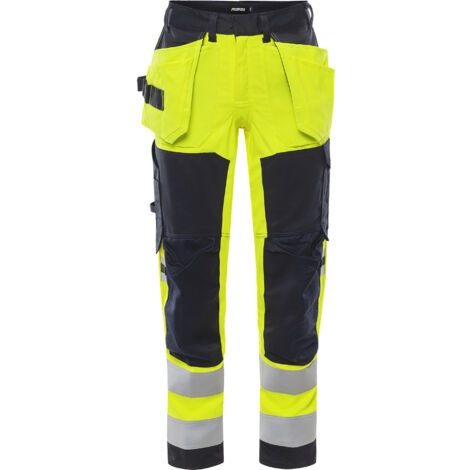 Fristads 129520-171-D100 Flamestat High Vis Stretch-Handwerkerhose, Kl. 2 2167 A (1/2)