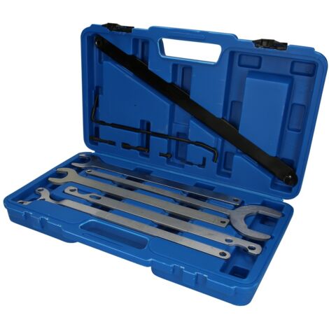 Brilliant Tools BT521250 Lüfter-Naben-Schlüssel-Satz, 11-tlg. (1/5)