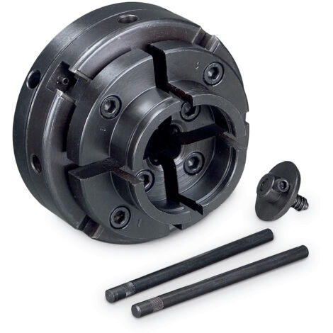 Drehplatte, 100mm, 4 Krallen, Set-1  Holzstar 5931021