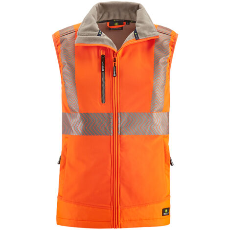 4PROTECT® Warnschutz-Softshellweste PARAMUS Leuchtorange Reflex 3420-XXL (1/5)