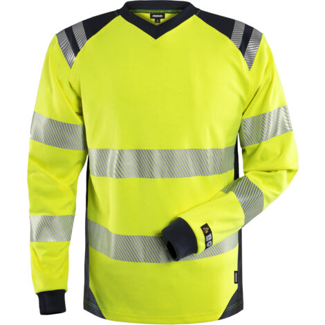 Fristads 131147-171-XL Flamestat High Vis T-Shirt, la Kl. 3 7359 TFL Ultimate V- (1/2)