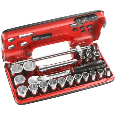 Facom SL.DBOX4 Steckschluessel-Set 1/2'''' D-Box, 22-tlg (1/2)