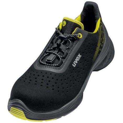 uvex 1 G2 Halbschuhe S1 schwarz, gelb Weite 11 Gr. 40
