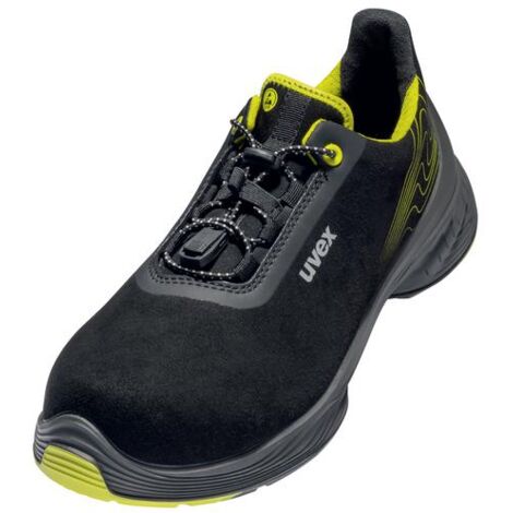 uvex 1 G2 Halbschuhe S2 schwarz, gelb Weite 11 Gr. 41