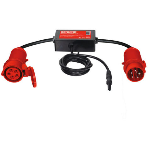Messadapter für 3-phasige Verbraucher aktiv 16 A CEE 5-polig (1/4)