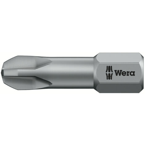 Bit 851/1 TZ 1/4 Zoll PH 3 L.25mm Torsionszone,zähh.WERA