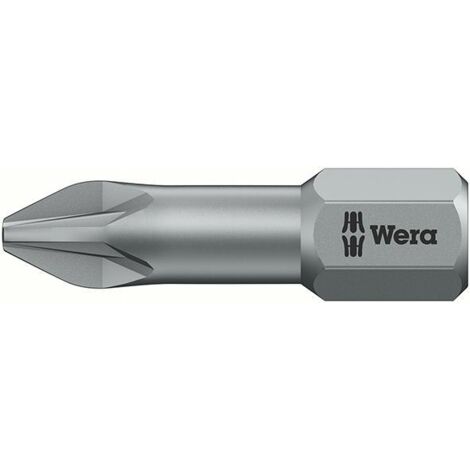 WERA 5056825001 Bit 855/1 TZ 1/4 Zoll PZD 3 Länge 25 mm Torsionszone, zähhart