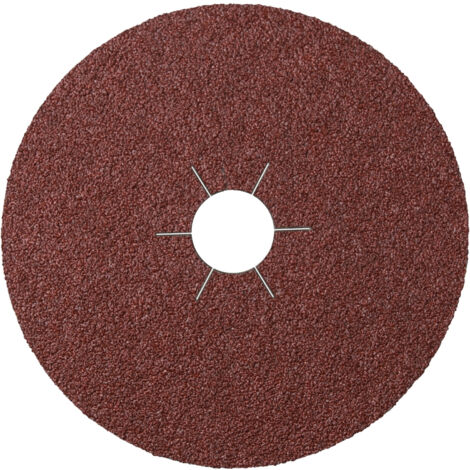 KLINGSPOR 11016 Fiberscheibe CS 561 D. 125 mm Körnung 80 für Holz / Metall Korun