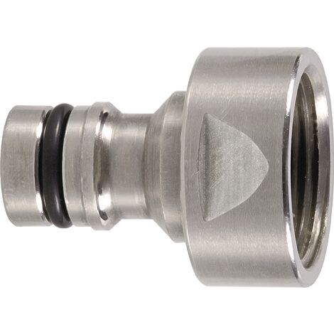 GEKA 46.0711 Hahnstecker GEKA plus Messing vernickelt Innengewinde G 3/4 ''