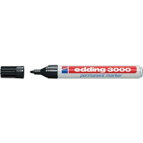 Permanentmarker 3300 schwarz Strichbreite 1-5mm Keilspitze EDDING (1/3)