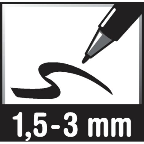 EDDING 4-250003 Whiteboardmarker 250 blau Strichbreite 1,5-3 mm Rundspitze
