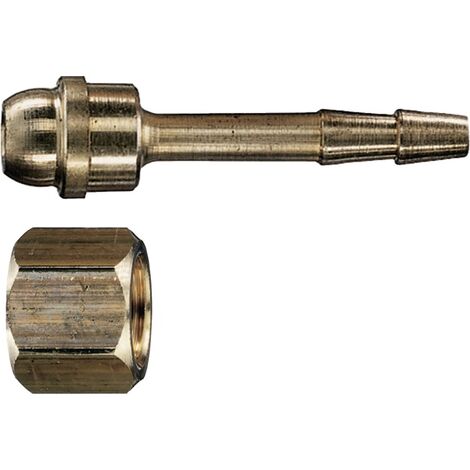 EWO 19702 Schlauchanschluss  Messing G 1/4 DN 6 (1/2)