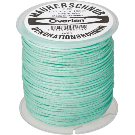 Overlen Maurerschnur PE 1,7mm 100m grün Overmann