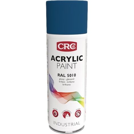 CRC 31068-AA Farbschutzlackspray ACRYL enzianblau glänzend RAL 5010 400 ml