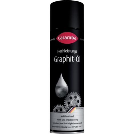 Hochleistungsgraphitöl 500 ml Spraydose CARAMBA (1/3)