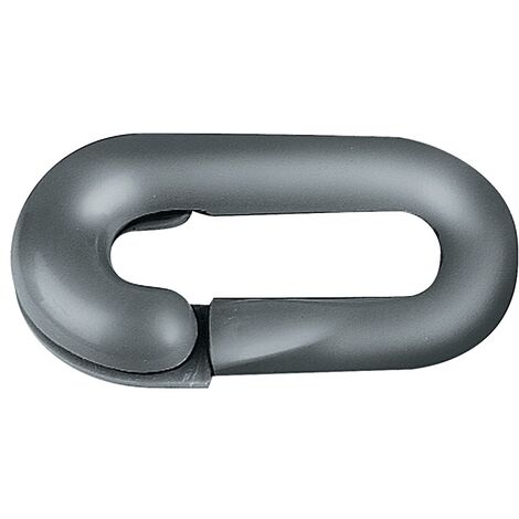 Notglied Kunststoff schwarz 6 mm für Absperrketten (1/2)