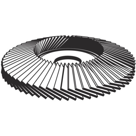 Klingspor SMT 626 Schleifmop - 10 Stück 125mm Scheiben Korn 40