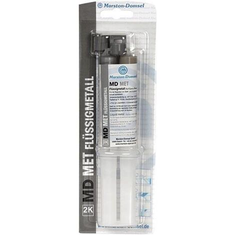 2K-Epoxidflüssigmetall MD MET 35g Doppelspritze MARSTON (1/5)