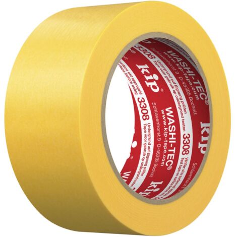 Kip 3308 WASHI-TEC PREMIUM PLUS - gelb Goldkrepp 48mmx50m 20 Stk