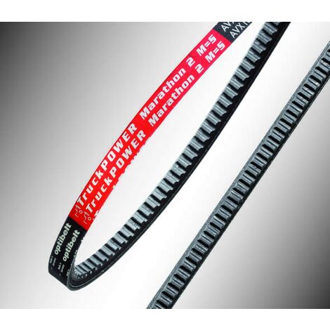 optibelt TRUCK POWER MARATHON 2 AVX 13 x 1950 TM Keilriemen - flankenoffen, wart (1/2)