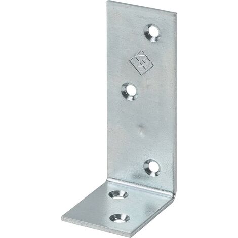 VORMANN 000179120Z Balkenwinkel L120x80 mm Breite 35 mm stark Stahl Stärke 4 mm