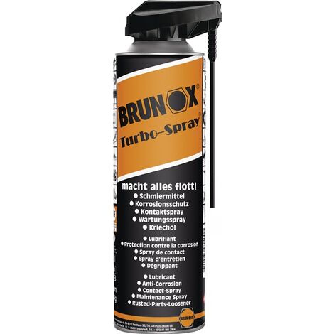 Multifunktionsspray Turbo-Spray 500 ml Spraydose Power-Click BRUNOX 12 Stk